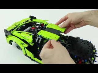 Brick builder compilation lego technic top 5 cars of all time buggati chiron lamborghini centario ferrari 488