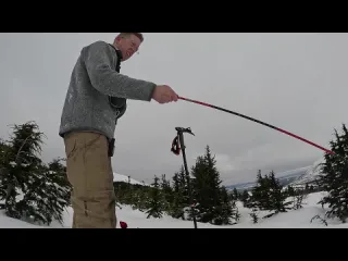 Outdoor boys survival camping in 12 ft 4 m of snow during a blizzard