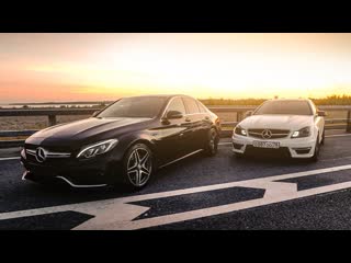 Bulkin drive mercedesbenz c63 amg w205 vs c63 amg w204 битва поколений кто быстрее и на сколько