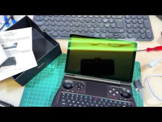 Iwalker2000 гаджеты gpd win mini достаем из коробки новый игровой 7 мини ультрабук с amd r7 7840u и 64гб озу