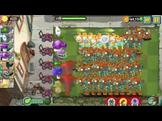 Pvz дичь спам зомби 3 от pvz дичи или какие растения одолеют 100 шутов поделенных на 5 дорожек