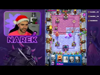 Narek cr слепой драфт с ледяным духом худшее испытание с выбором карт clash royale