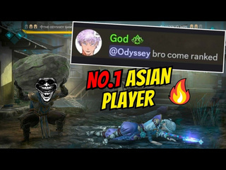 The odyssey gaming when asian rank 1 player challenged me confident or overconfident shadow fight 4 arena