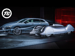 Top gear new audi a6 etron vs 250mph streamliner in a wind tunnel