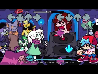 Kittblush friday night funkin mod vs ralsei full week showcase