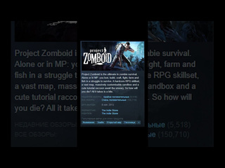 Paralichevsky project zomboid отзывы в steam как смысл жизни