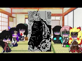 Lxyya9 hashirakanao react to tanjiro as gojodemon slayerx jujutsu kaisengiyuutangacha club