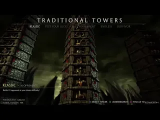 Xgamer 744 mortal kombat x liu kang dragons fire klassic tower very hard no matches lost