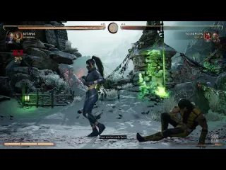 Samuel ramogo mortal kombat 1 earthrealm kitana vs klassic scorpion very hard