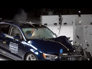 2015 audi a3 small overlap iihs crash test