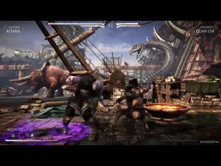 Xgamer 744 mortal kombat x kitana assassin klassic tower very hard no matches lost