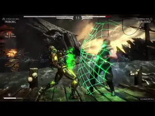 Xgamer 744 mortal kombat x triborg cyrax lk4d4 klassic tower very hard no matches lost