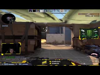 S1mple played vs faceit lvl 10 but it wasnt so easy csgo