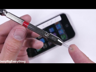 Original iphone durability test scratch and bend tested