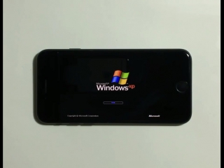 Windows xp on the iphone 7