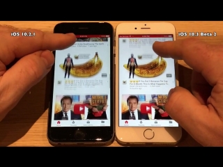 Iphone 6 ios 103 beta 2 with apfs public beta 2 vs ios 1021 speed test bu