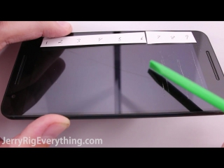 The nexus 6p is a joke bend test scratch test burn test