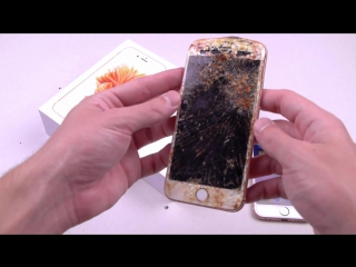 Dont ever pour bromine on an iphone 6s