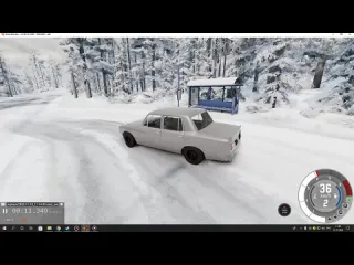 Лимон чик зимний дрифт боевая классика beamng drive