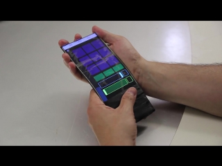 Whammyphone bending sound with a flexible smartphone