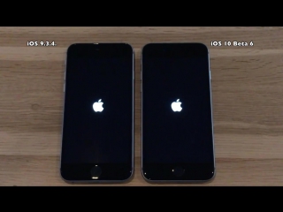 Iphone 6s ios 934 vs ios 10 beta 6 public beta 5 build 14a5341a speed test