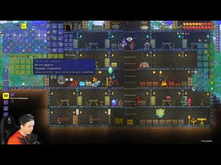 Officialzelel босс санта на танке морозная луна нпс трюфель хардмод terraria террария прохождение