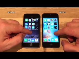 Iphone 5 ios 841 vs ios 93 final version speed comparison build 13e233