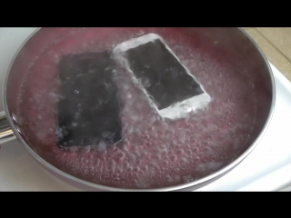 Samsung galaxy s7 vs iphone 6s boiling hot water test