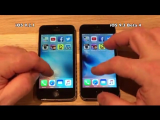 Iphone 5s ios 921 vs ios 93 beta 4 build 13e5214d speed comparison