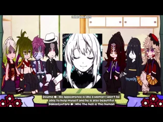 Zahardanime23 demon slayer upper moonsmuzan react to rimuru tempest gacha reaction