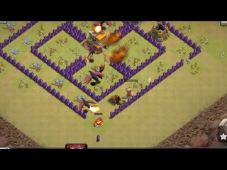 Как атаковать драконами на тх 7 clash of clans