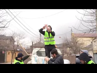 Gadji gadjiev закрыли все ямы в городе вместе с хасбиком