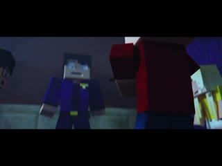 After show minecraft fnaf animation music video song by tryhardninja the foxy song 4