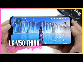 Lg v50 thinq genshin impact gaming test snapdragon 855