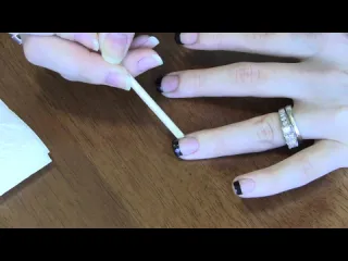 Diy perfect french tip manicure