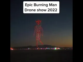 Шоу дронов на burning man рифмы и панчи