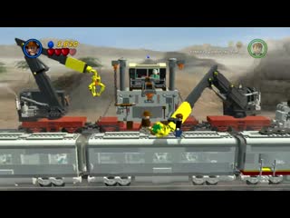 Lego indiana jones 2 the adventure continues прохождение часть 5 кран на поезде