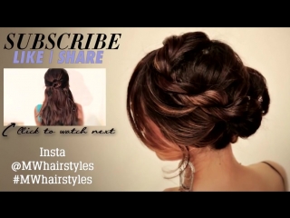 5 easy hairstyles braids messy bun cute everyday hairstyle