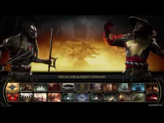 Xgamer 744 mortal kombat 11 kabal vs raiden very hard