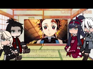 Choco boba tanjiro bullies react to the future kny 13 235k views