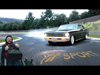 Sonchyk настоящий зверь на северной петле nrburgring nordschleife и chevy nova 1967 в gt sport