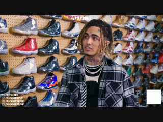 Lil pump закупается кроссовками переведено сайтом