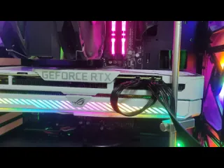 Alexcomp asus rog strix rtx 3070 white свист и писк дросселей