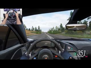 Mclaren p1 forza horizon 4 logitech g29 gameplay