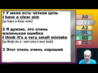 Английский язык по плейлистам английский язык с нуля за 50 уроков a1 английский с нуля английский для начинающих уроки урок 4