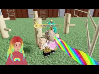 Ulyankarainbow новая карта с сюрпризом в прятках я обиделась и почти ушла из игры roblox hide and seek