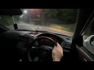 Midnight carpoor ek9 civic type r touge run