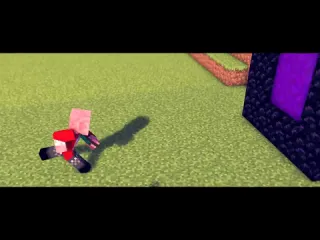 Krefix dream vs technoblade minecraft fight animation