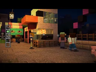 Thebraindit minecraft story mode эпизод 1 орден камня 2