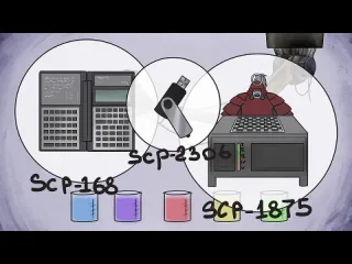 Детектив войд scp158 экстрактор души анимация scp